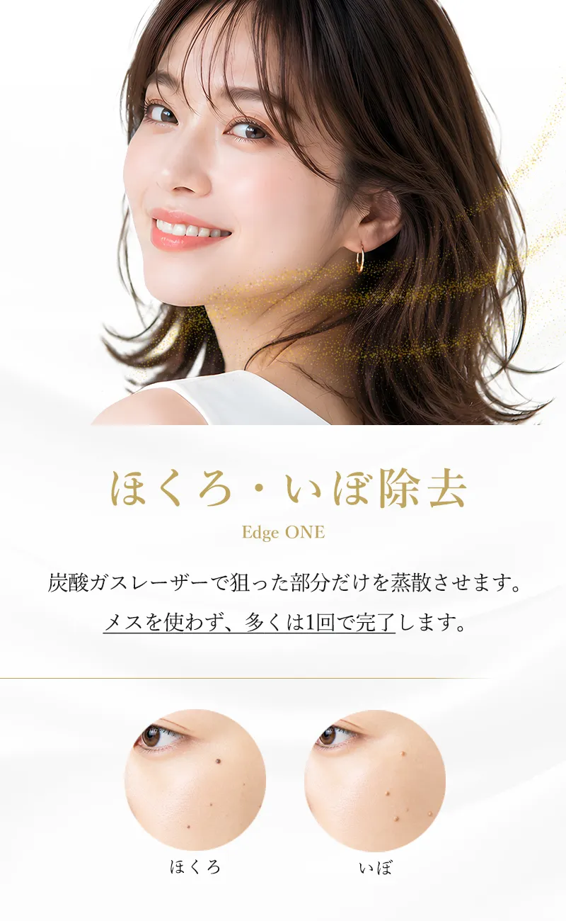ほくろ・いぼとり(エッジワン)